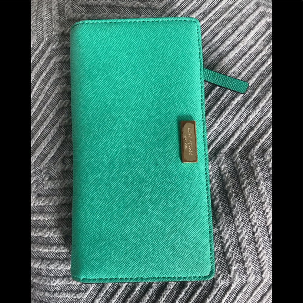 Teal Kate Spade Wallet